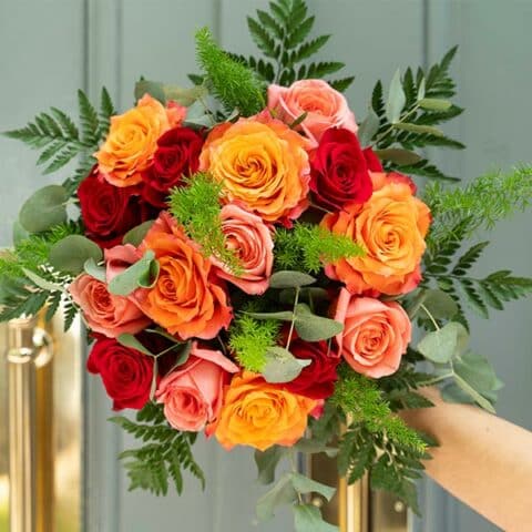 Bouquet feuilles d'automne pour la fête des mères